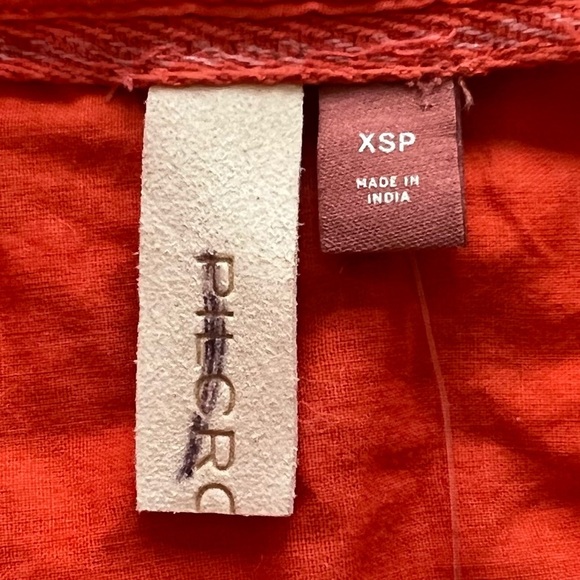 Anthropologie Pilcro The Serena Surf Henley Blouse XSP - Picture 7 of 10